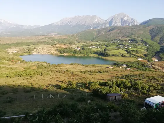 Albania Countryside Water Power Plant