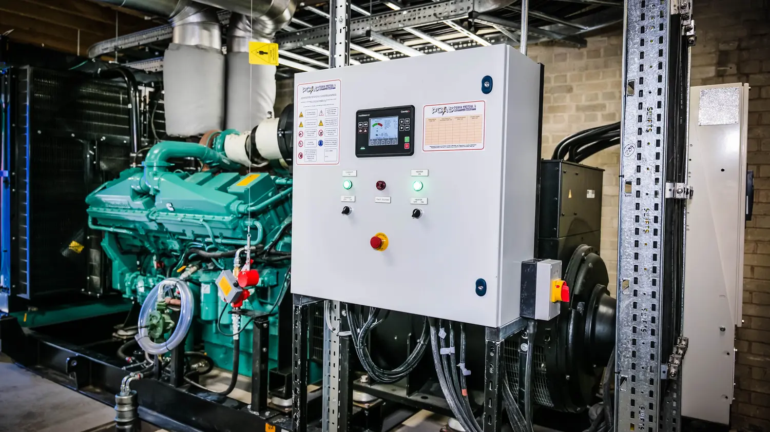 Back up power for a hospital with ComAp system